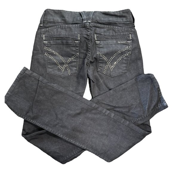 William Rast Denim - William Rast Savoy Skinny Leg Jeans Size 25 Dark Denim